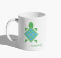 'Swimmingly' Sea Turtle Mug